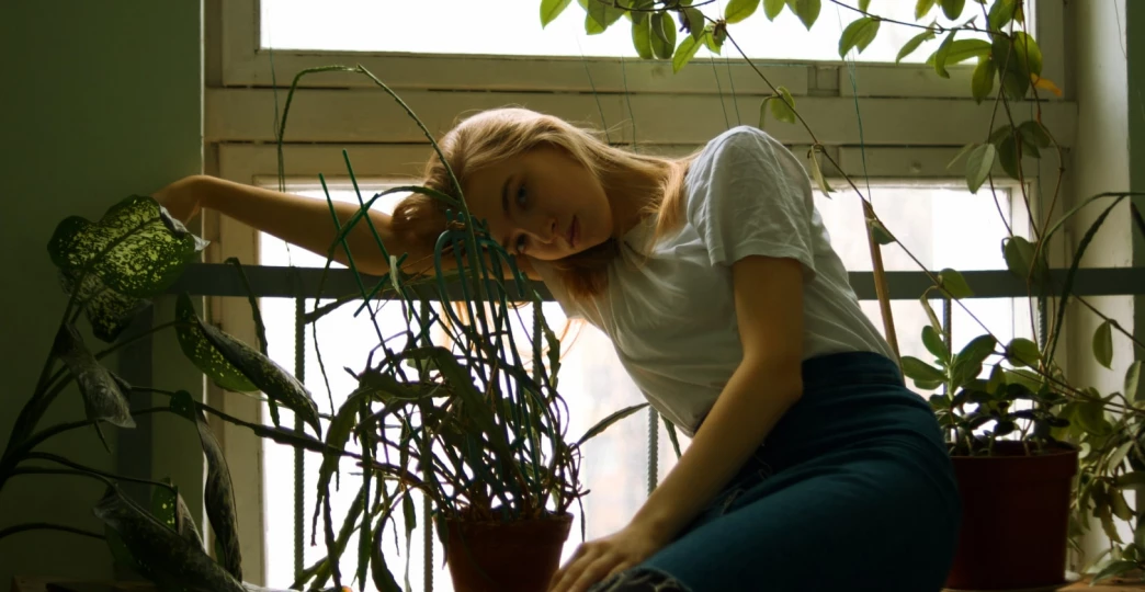 young woman feeling anxious