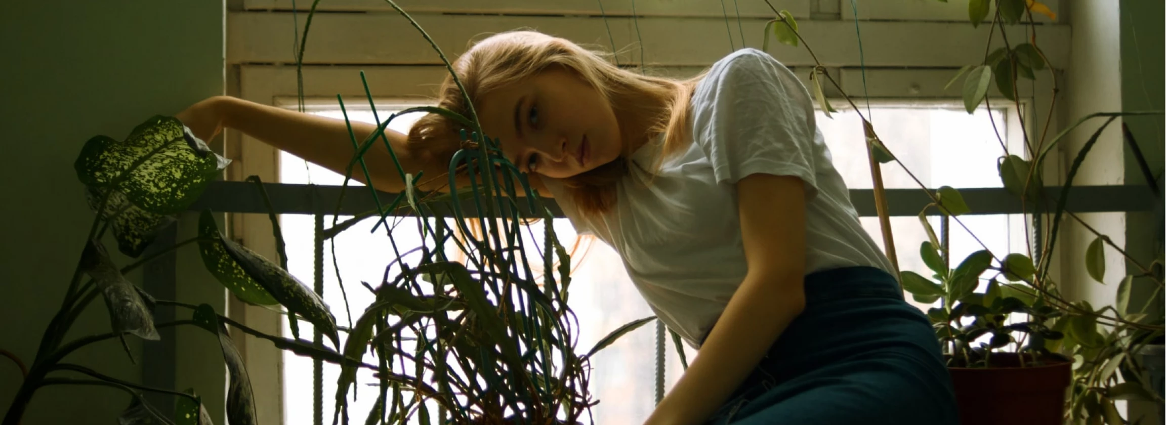 young woman feeling anxious