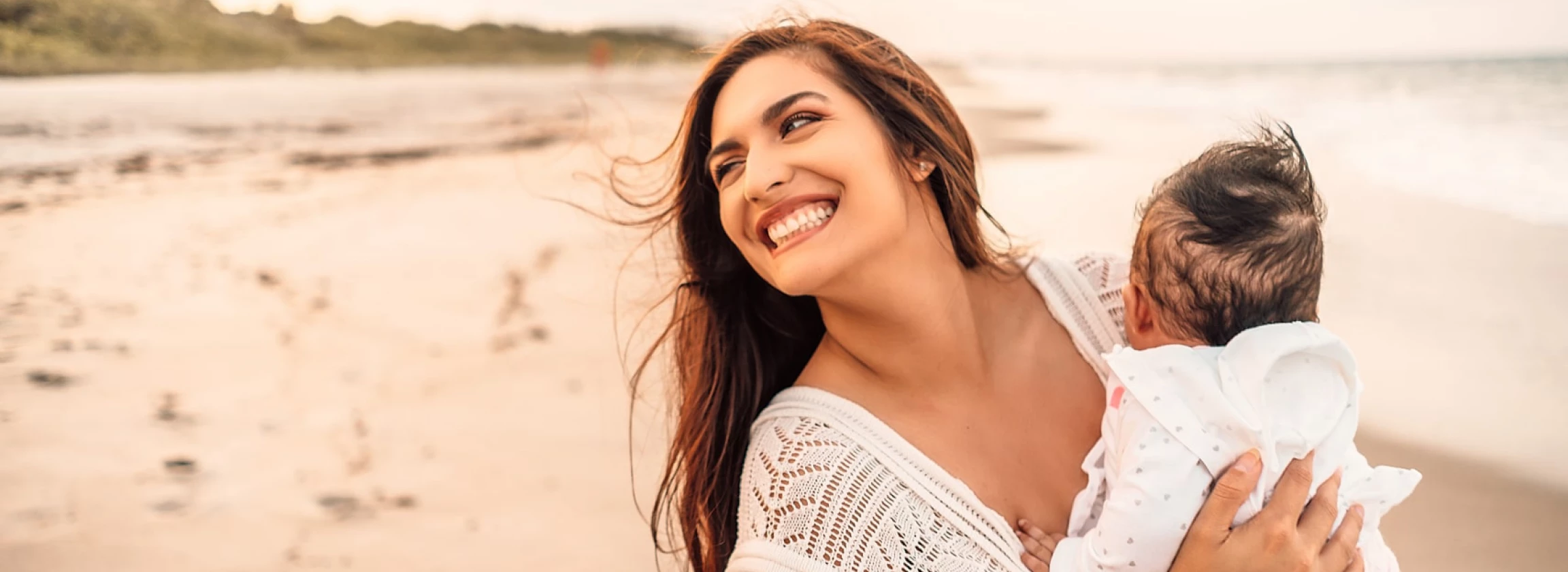 new mom celebrating life