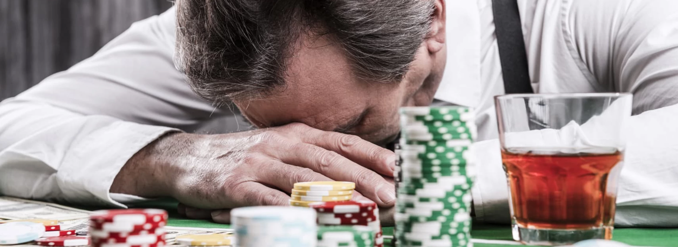 a depressed gambler
