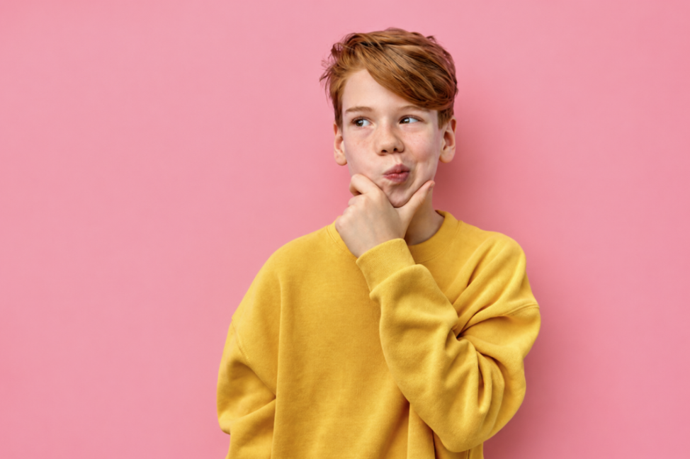 boy thinking